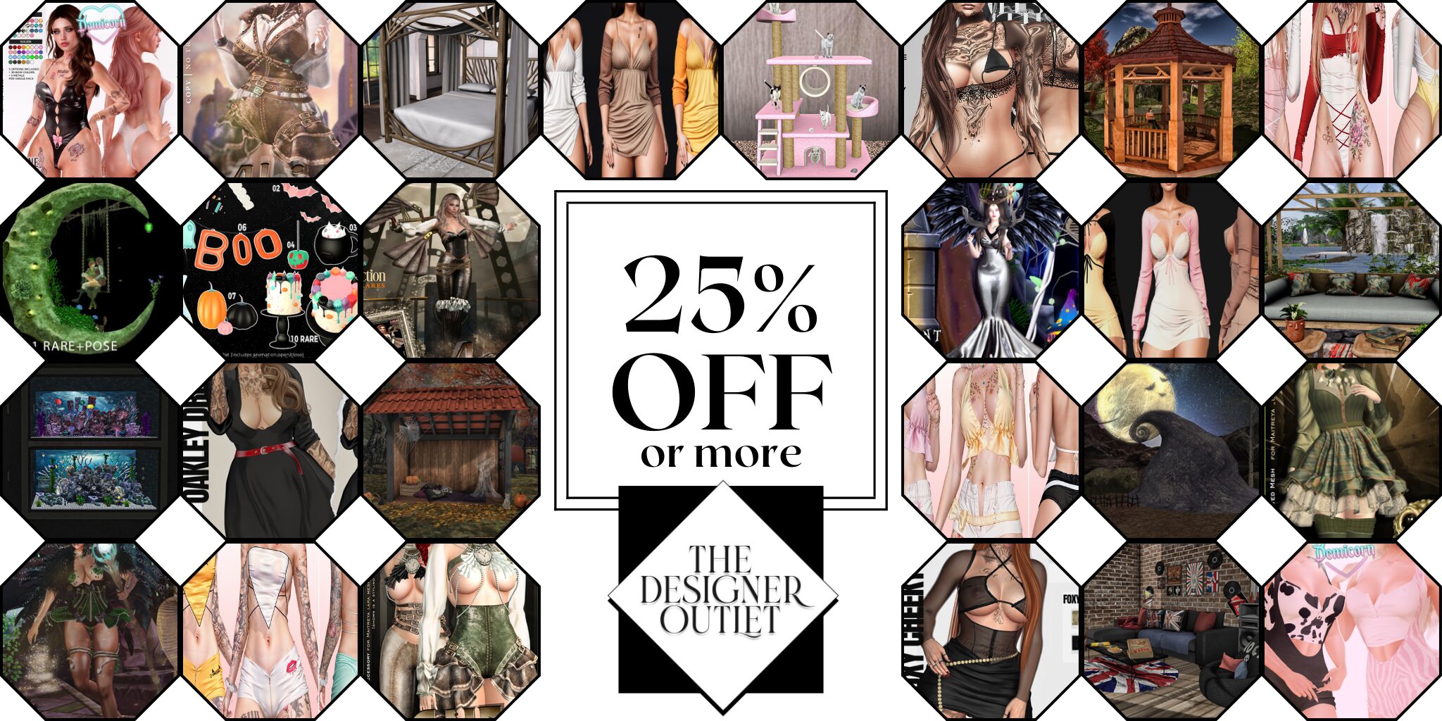 Designer Outlet Aug 23rd – Sep 15th